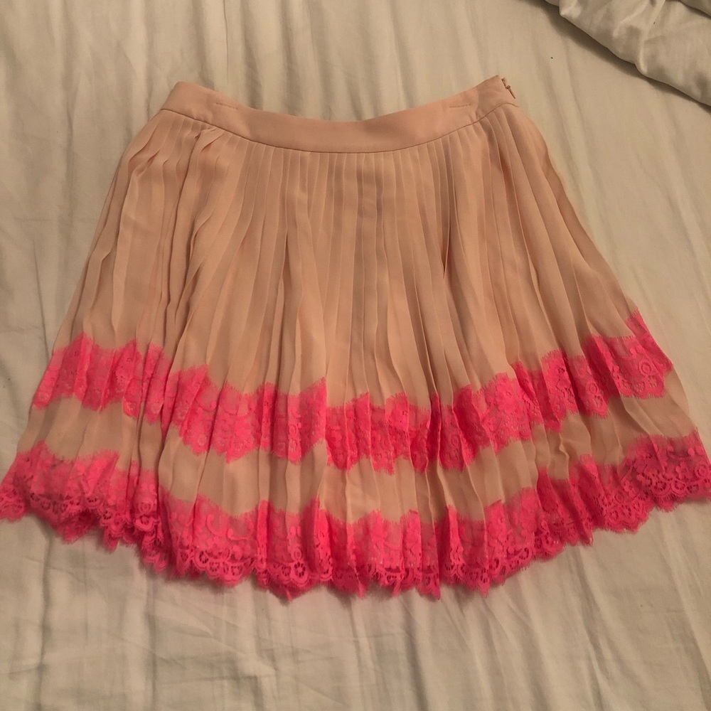 Ted Baker never worn pleated chiffon skirt